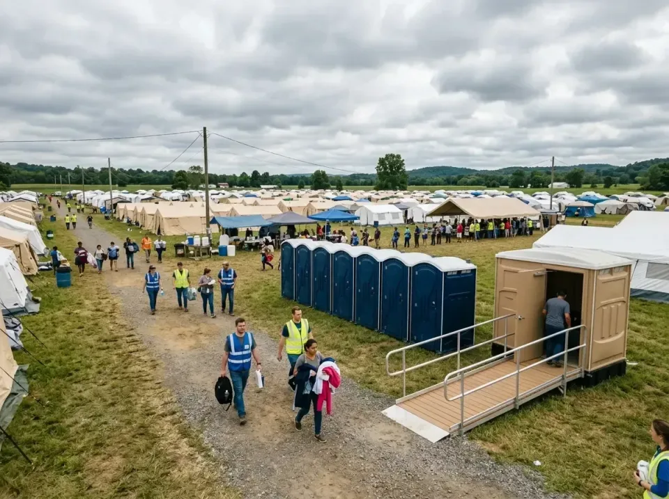 disaster-relief-camp-restrooms-010 — frequently asked questions, Dumpster & Portable Bathrooms Rental in Cincinnati, OH